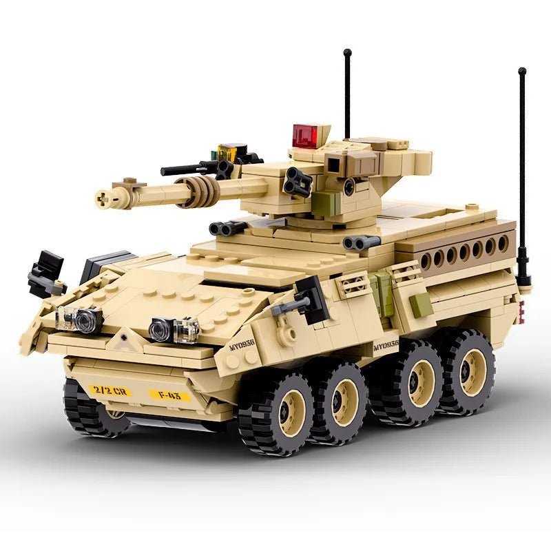 2024 Military Boxer XM808 – Ultimate Armor Vehicle Building Set for Kids! - Toys Market