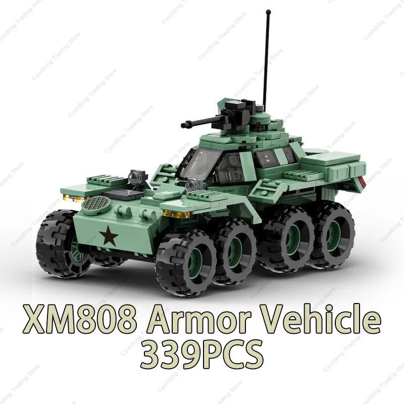 2024 Military Boxer XM808 – Ultimate Armor Vehicle Building Set for Kids! - Toys Market