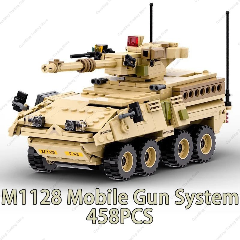 2024 Military Boxer XM808 – Ultimate Armor Vehicle Building Set for Kids! - Toys Market