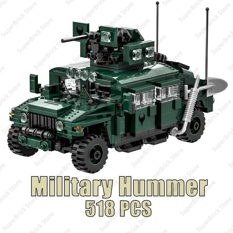 2024 Military Boxer XM808 – Ultimate Armor Vehicle Building Set for Kids! - Toys Market