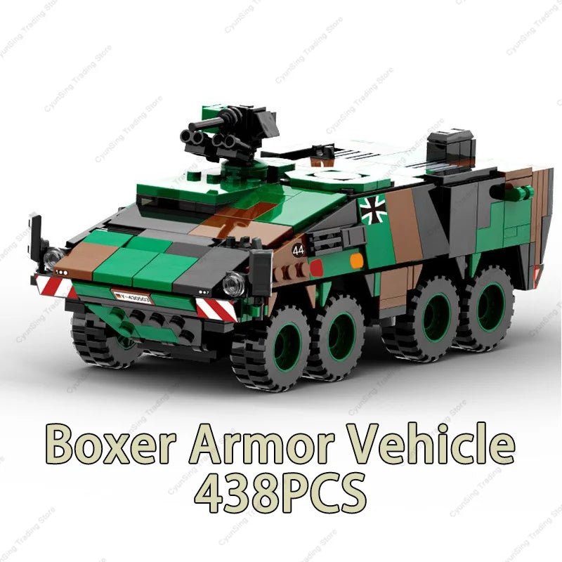 2024 Military Boxer XM808 – Ultimate Armor Vehicle Building Set for Kids! - Toys Market