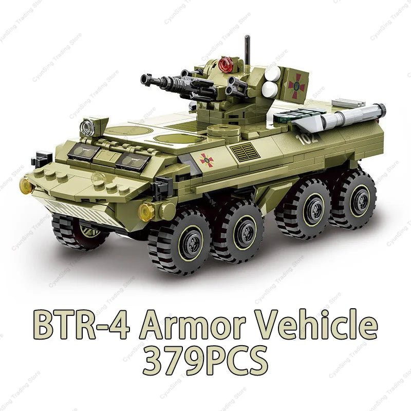 2024 Military Boxer XM808 – Ultimate Armor Vehicle Building Set for Kids! - Toys Market