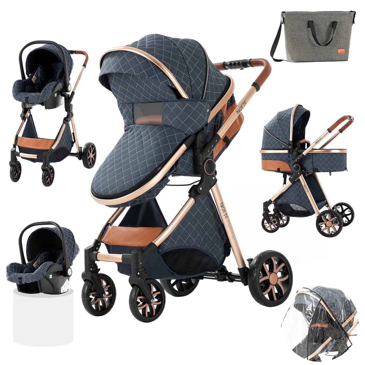 3 - in - 1 Ultimate Baby Stroller System - Toys Market