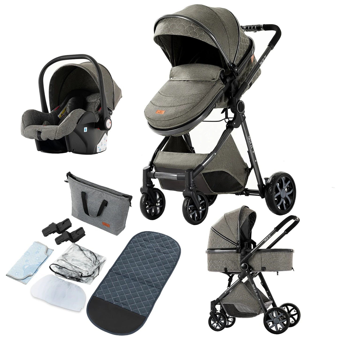 3 - in - 1 Ultimate Baby Stroller System - Toys Market