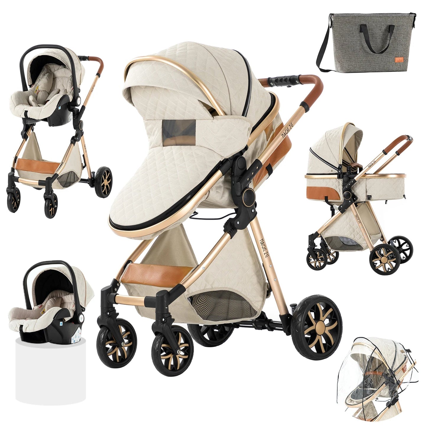 3 - in - 1 Ultimate Baby Stroller System - Toys Market