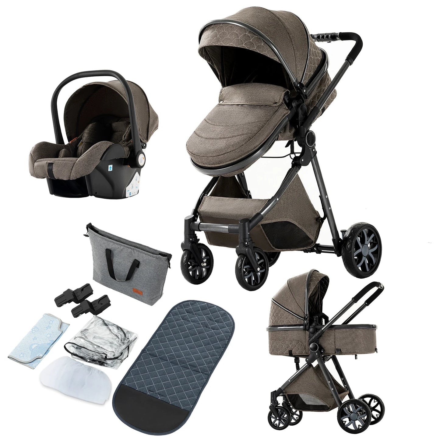 3 - in - 1 Ultimate Baby Stroller System - Toys Market