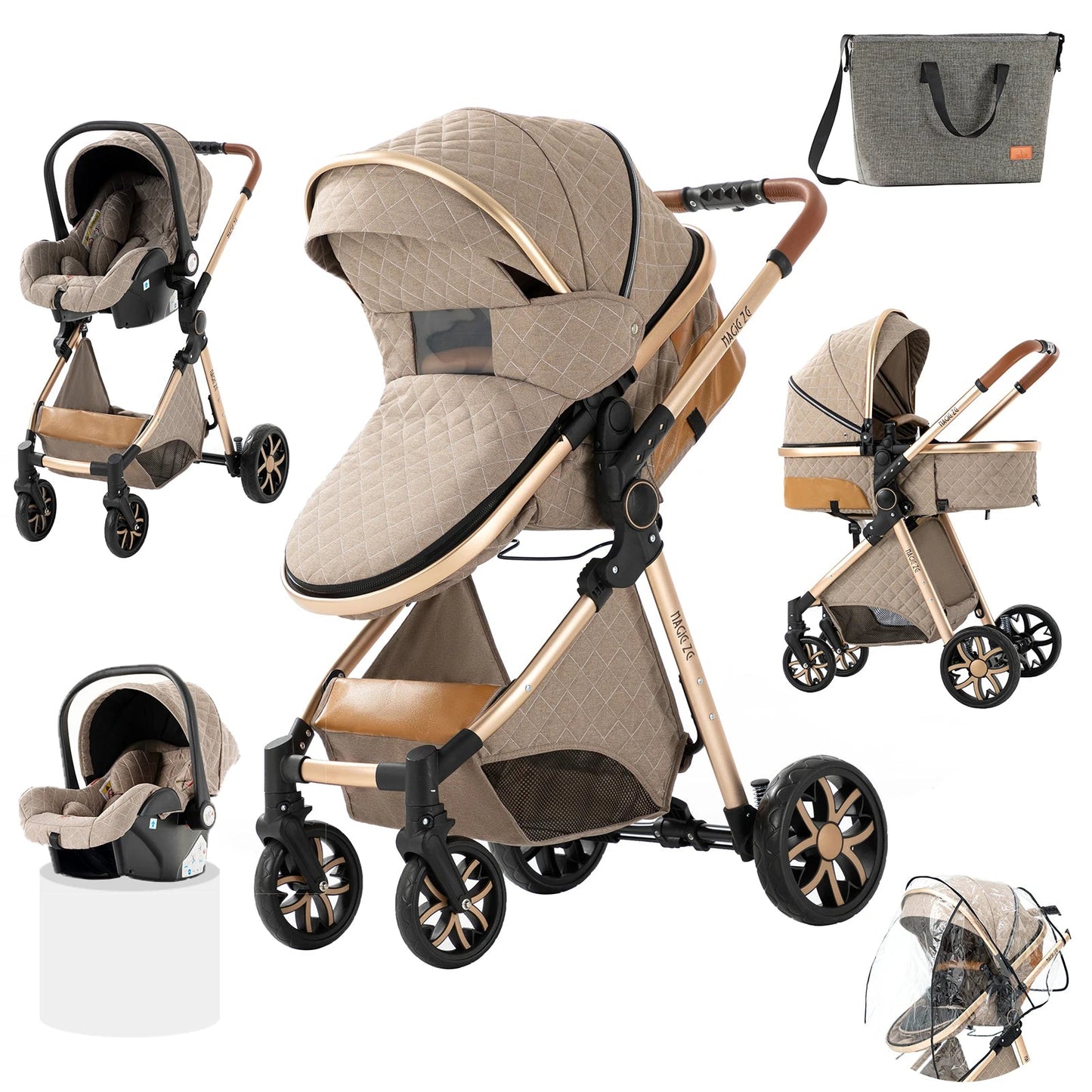 3 - in - 1 Ultimate Baby Stroller System - Toys Market