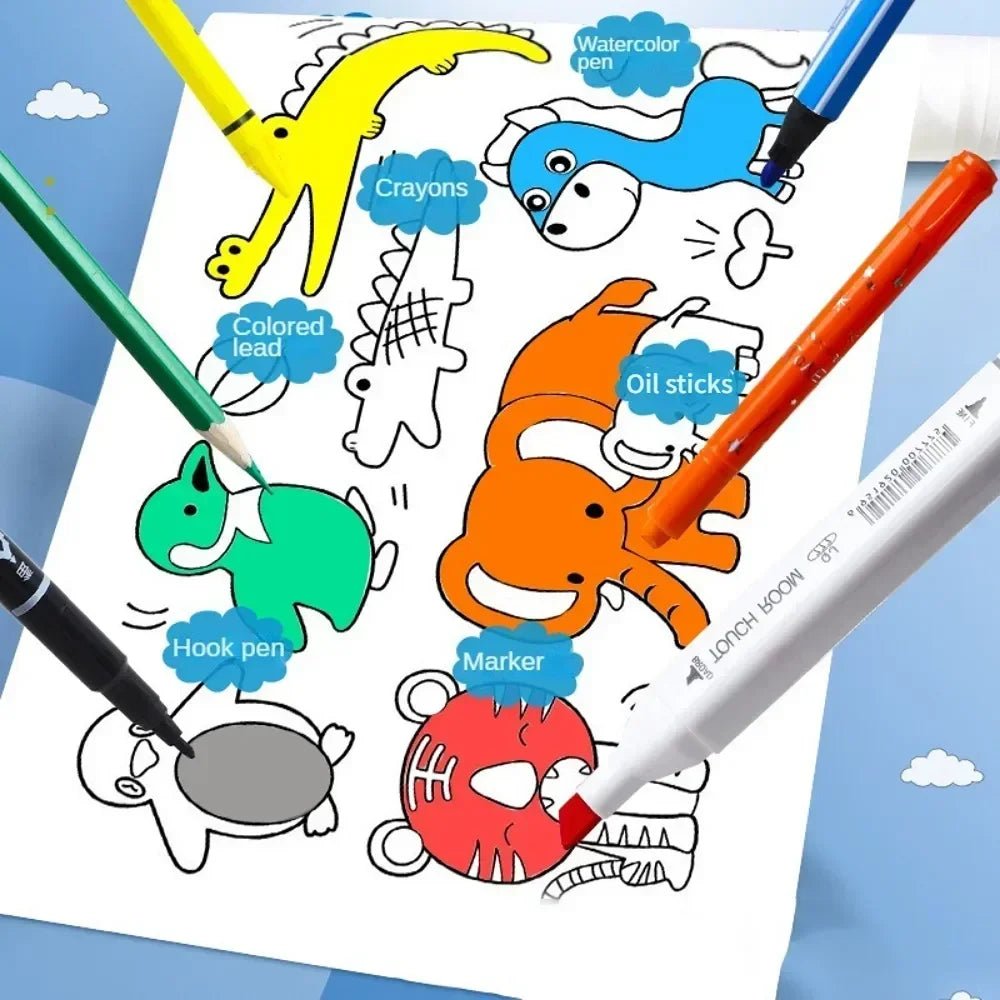 Endless Graffiti Roll – Creative Coloring Fun for Kids! - Toys Market