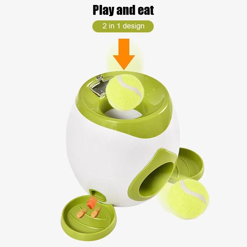 Fetch & Feast Interactive Pet Ball Launcher - Toys Market