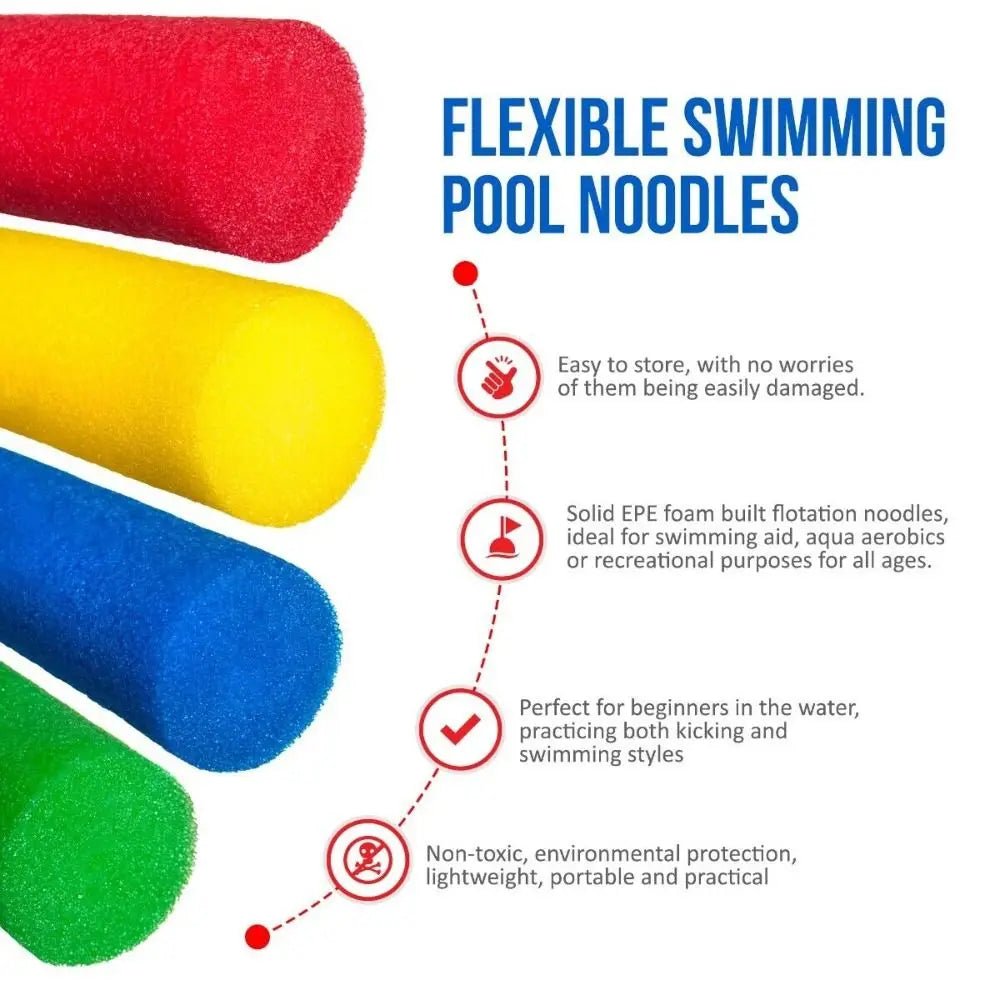 FlexFloat Kids Pool Noodles – Ultimate Swim Fun & Safety! - Toys Market