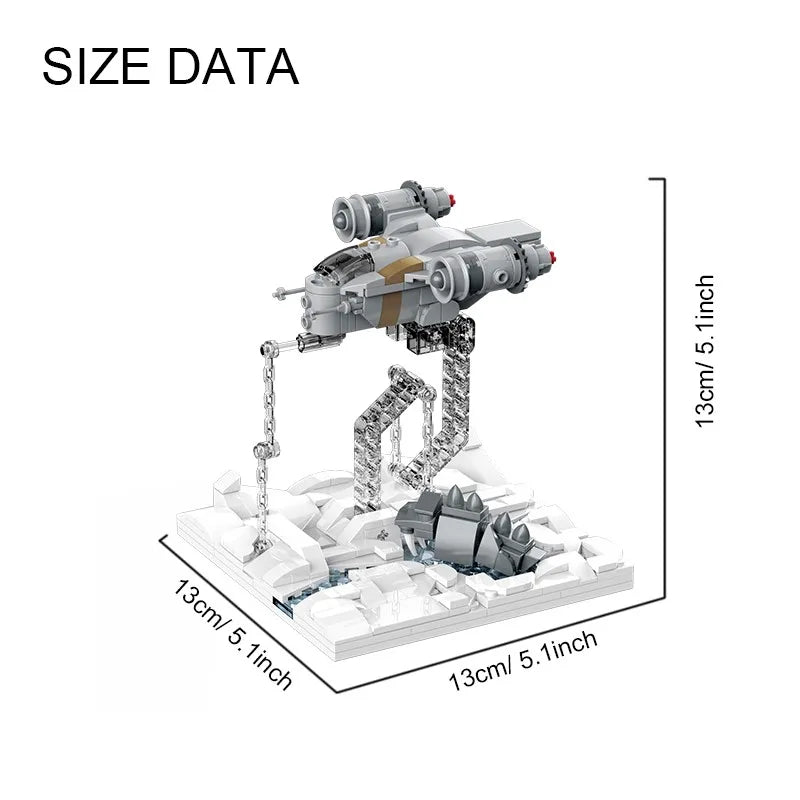 Galactic Tensegrity X - Wing – Ultimate Space War Building Set! - Toys Market