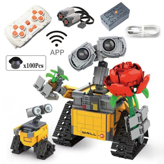 High - Tech WALL - E RC Building Set – 687PCS of Robotic Fun! - Toys Market