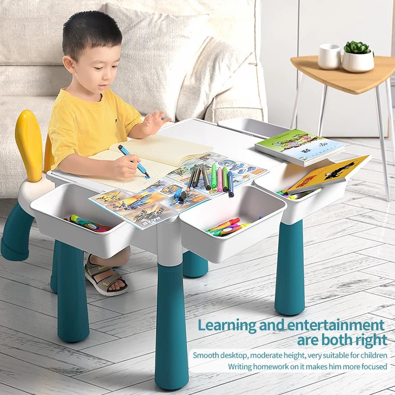 Hot Multifunctional Kids Building Table – Unlimited Creativity & Fun! - Toys Market