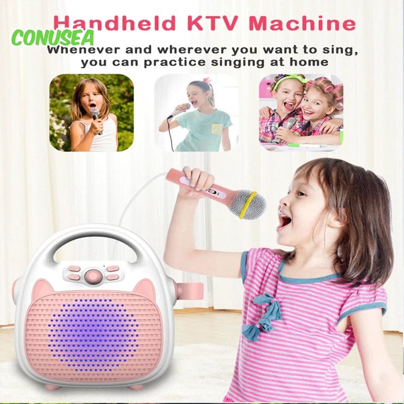 KidzJam Wireless Karaoke Speaker – Party Ready with LED Lights! - Toys Market