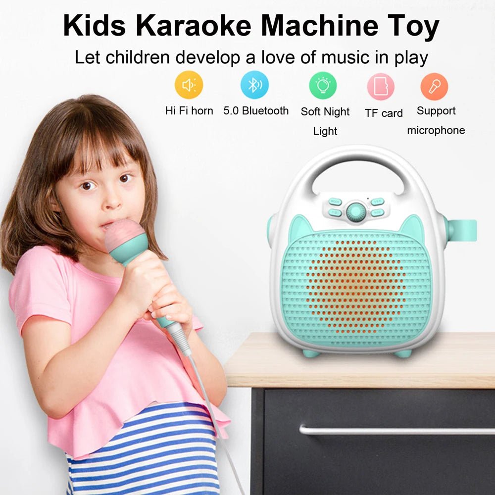 KidzJam Wireless Karaoke Speaker – Party Ready with LED Lights! - Toys Market