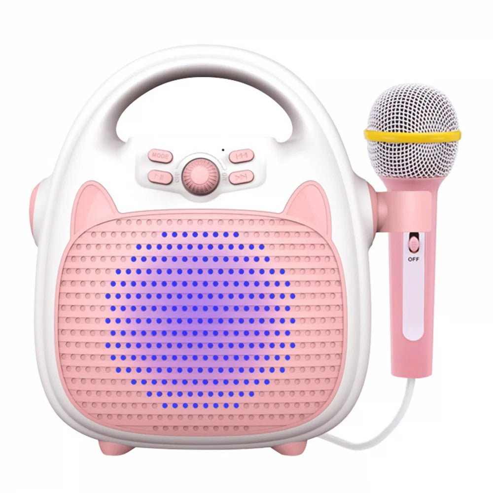 KidzJam Wireless Karaoke Speaker – Party Ready with LED Lights! - Toys Market