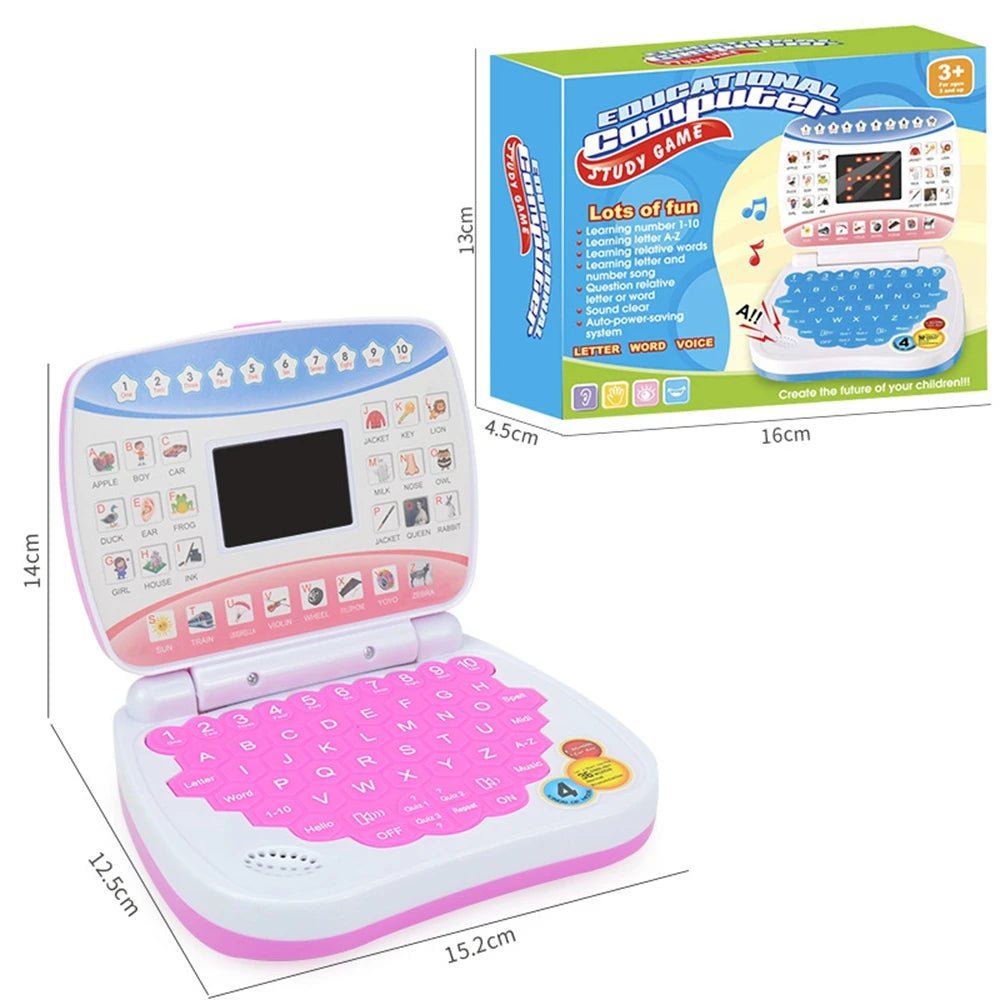 Mini SmartLearn Computer – Multi - Function Educational Toy for Kids! - Toys Market