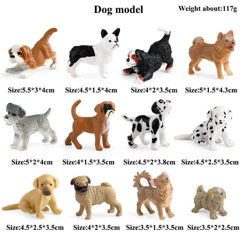 Miniature Montessori Animal Action Figures – Wild, Farm, Ocean Fun! - Toys Market