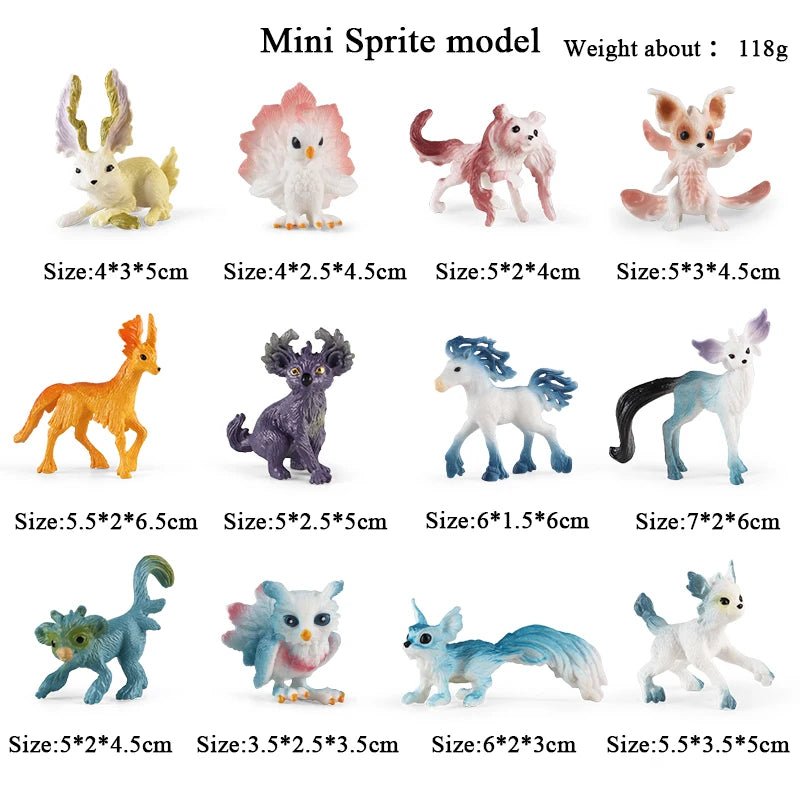 Miniature Montessori Animal Action Figures – Wild, Farm, Ocean Fun! - Toys Market