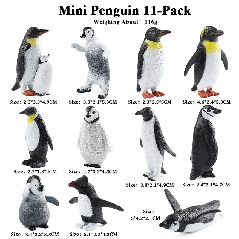 Miniature Montessori Animal Action Figures – Wild, Farm, Ocean Fun! - Toys Market