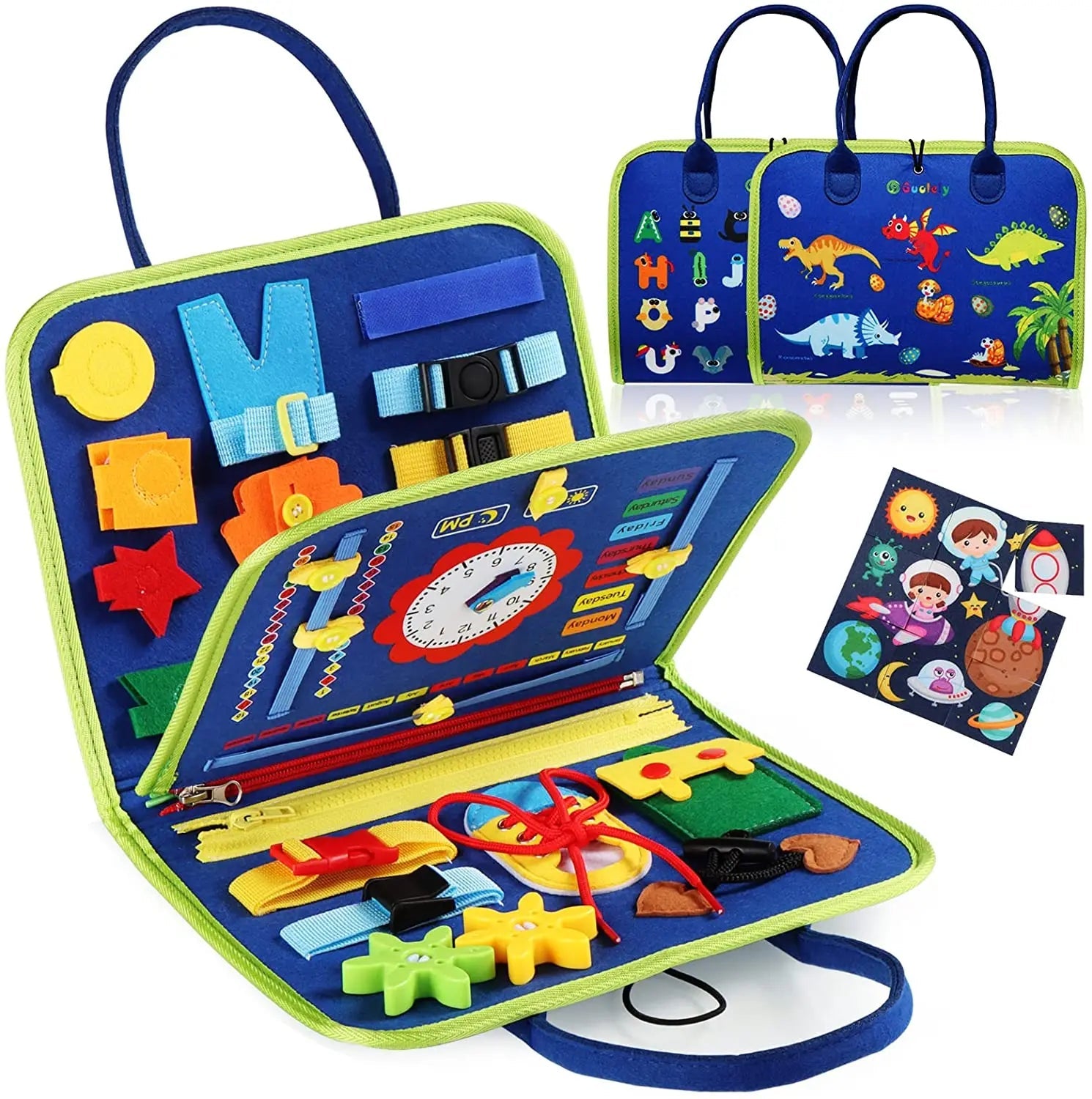 Montessori Busy Board – Sensory Travel Fun for Toddlers - Toys Market