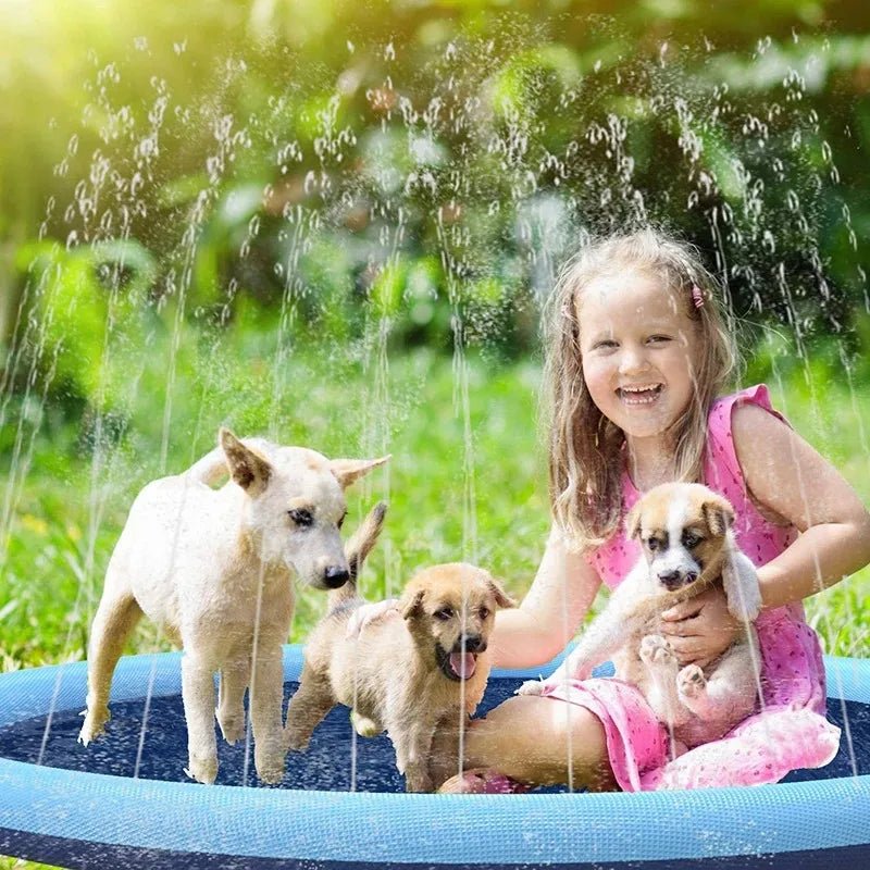 SpraySplash Fun Mat – Ultimate Summer Water Play for Dogs & Kids! - Toys Market