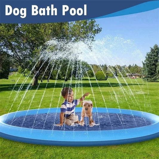 SpraySplash Fun Mat – Ultimate Summer Water Play for Dogs & Kids! - Toys Market