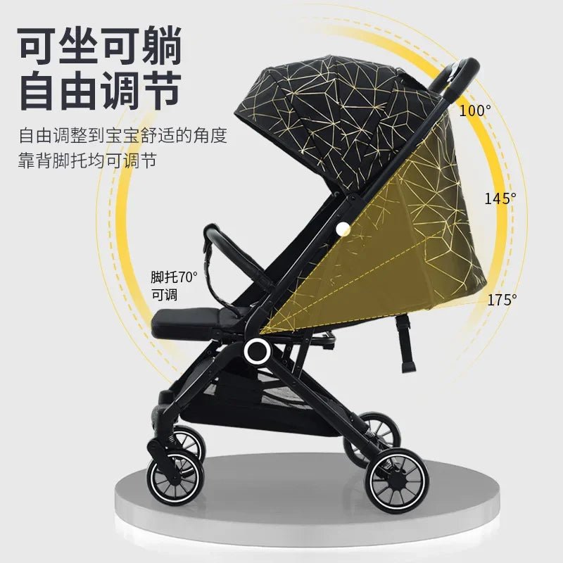 Ultimate Lightweight Foldable Baby Stroller - Toys Market