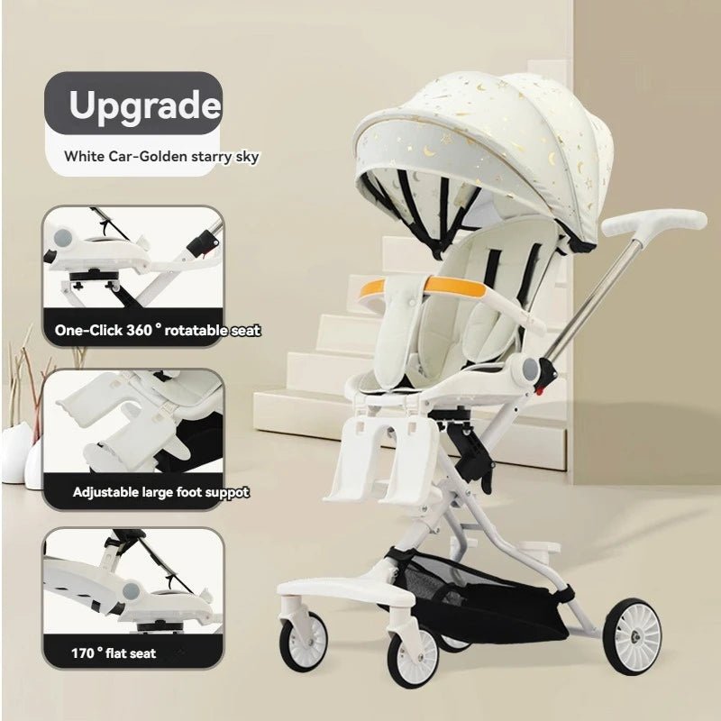 Ultimate Lightweight Reversible Baby Stroller - Toys Market