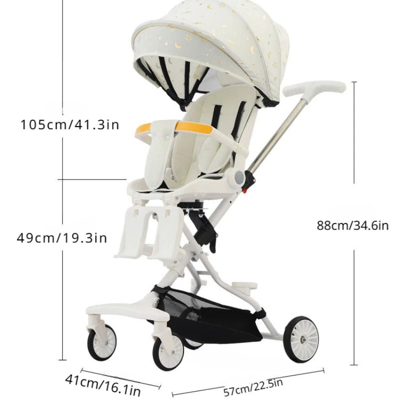 Ultimate Lightweight Reversible Baby Stroller - Toys Market