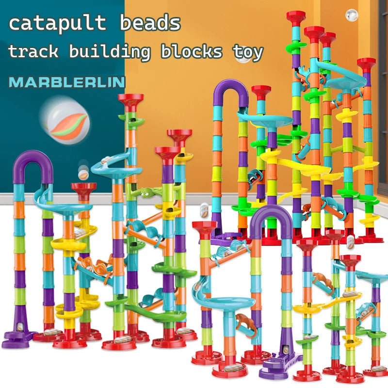 Ultimate Marble Run Catapult Track Set – Race & Learn! - Toys Market